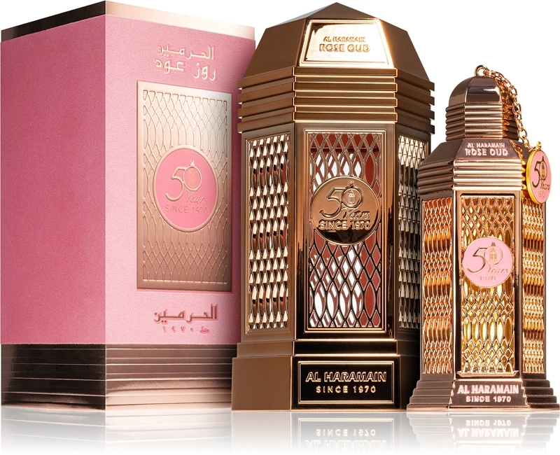 Al Haramain 50 Years Rose Oud 1 Al Haramain 50 Years Rose Oud
