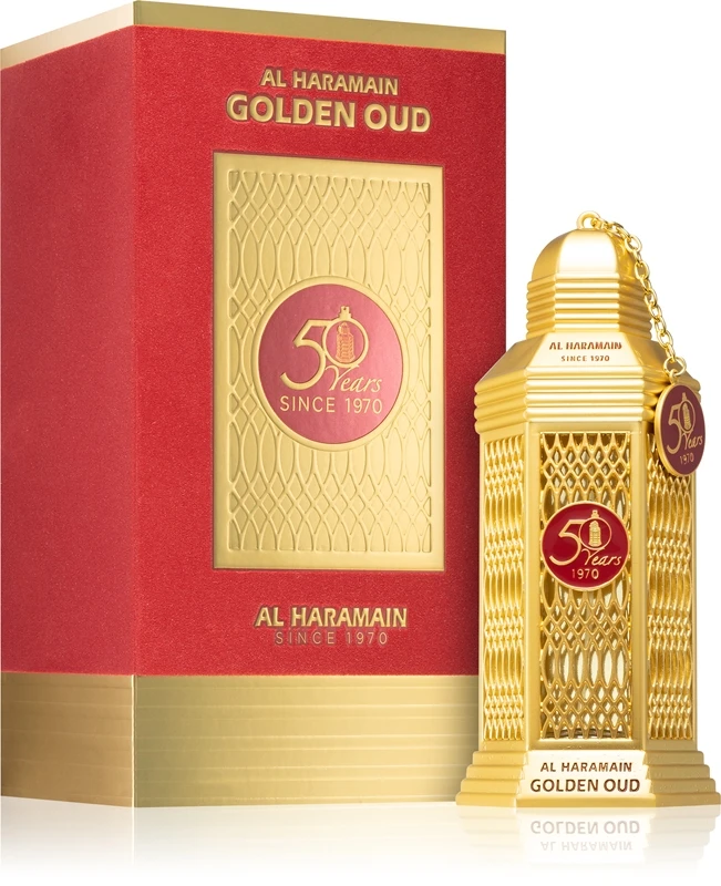 Al Haramain Golden Oud 50 Years 2 Al Haramain Golden Oud 50 Years – Image 2