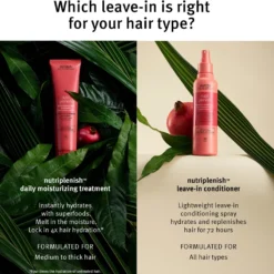 Aveda Nutriplenish™ Leave-In Conditioner 11 Aveda Nutriplenish™ Leave-In Conditioner -Kérastase Soldes aveda nutriplenish leave in conditioner lait nourrissant et lissant thermo protecteur en spray 3