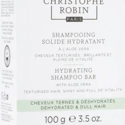 Christophe Robin Hydrating Shampoo Bar With Aloe Vera