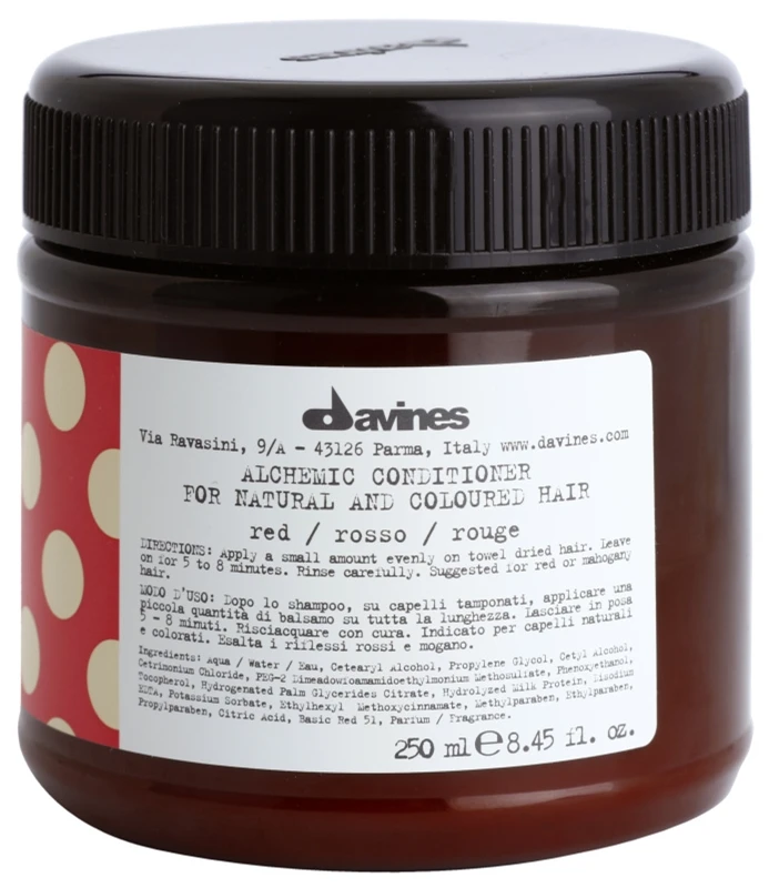 Davines Alchemic Conditioner Red 1 Davines Alchemic Conditioner Red