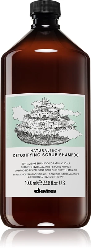 Davines Naturaltech Detexifying Scrub Shampoo 1 Davines Naturaltech Detexifying Scrub Shampoo