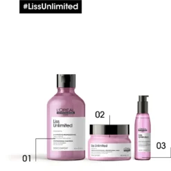 L’Oréal Professionnel Serie Expert Liss Unlimited -Kérastase Soldes loreal professionnel serie expert liss unlimited shampoing lissant pour cheveux indisciplines 2