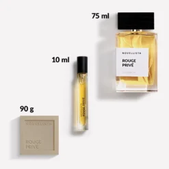 NOVELLISTA Rouge Privé -Kérastase Soldes novellista rouge prive savon solide de luxe visage mains et corps pour femme 3