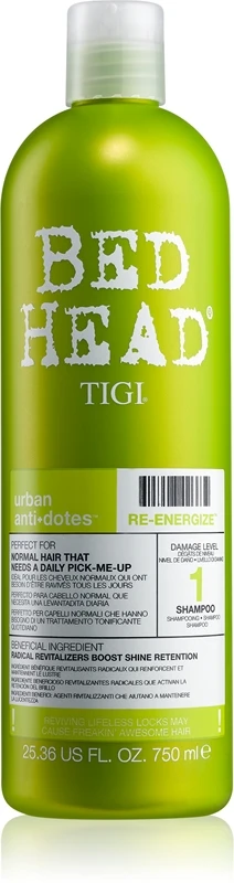 TIGI Bed Head Urban Antidotes Re-energize 1 TIGI Bed Head Urban Antidotes Re-energize